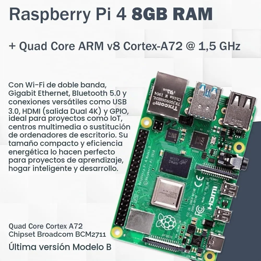 Raspberry Pi 4 8 GB Starter Kit